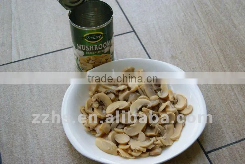Canned Piece and Stem Mushroom