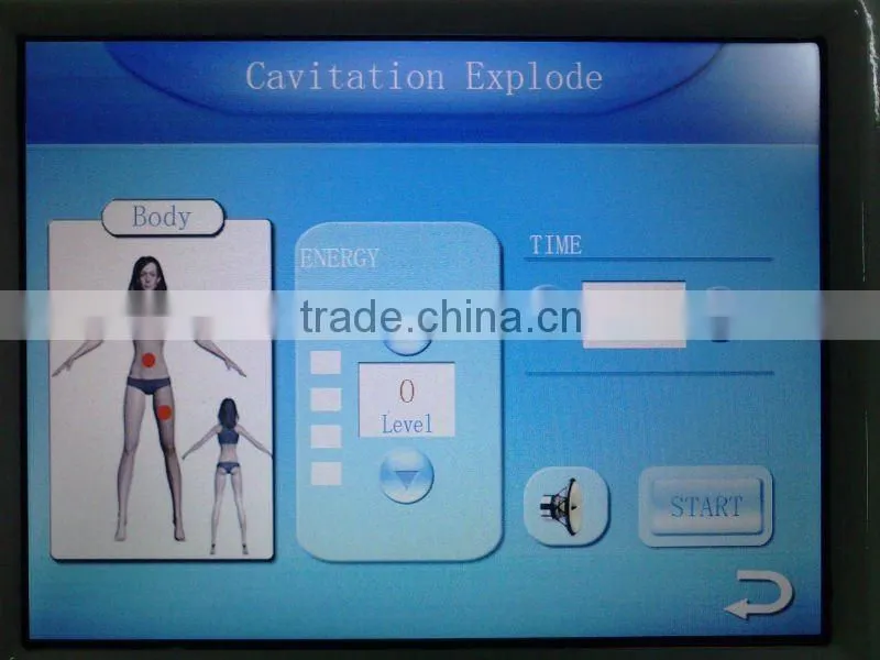 2012 Hot Sale Ultrasonic Fat Removal Machine
