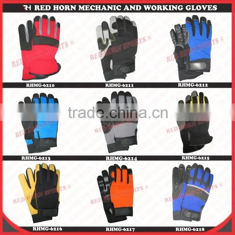 Wholesale Mechanics Wear Gloves, Hard Wearing Hand Protection