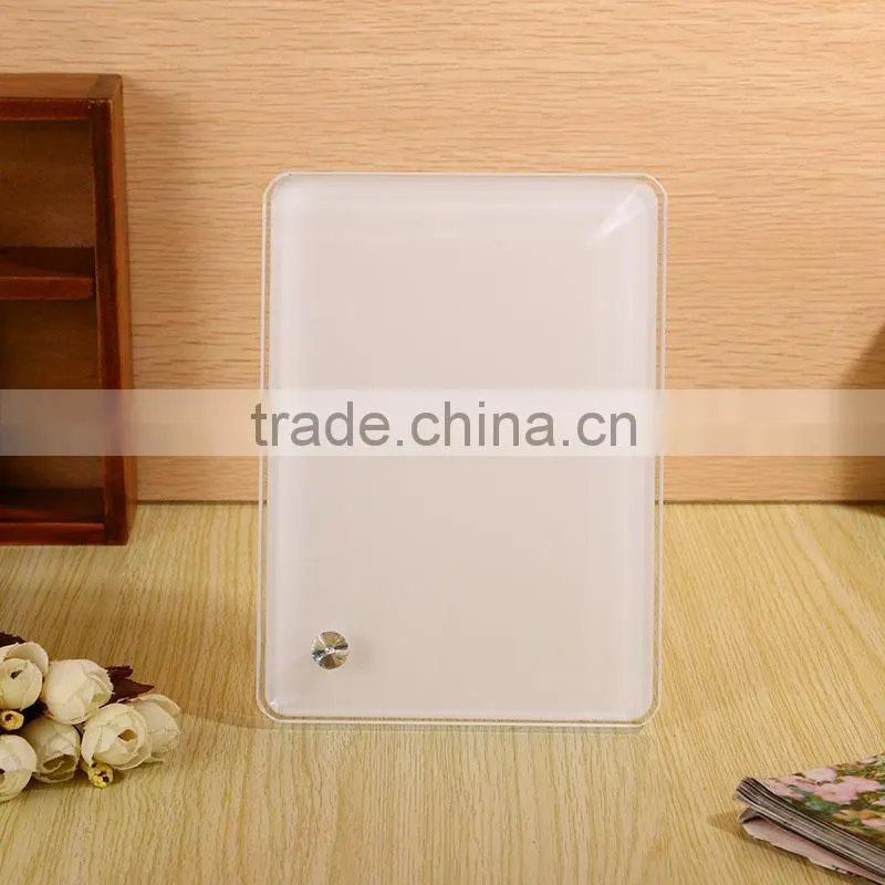 Sublimation glass mirror photo frames with cheap price