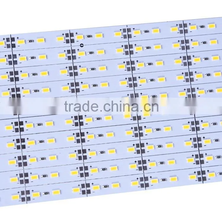 1M 5630 LED 72leds/m rigid bar,non-waterproof;Alu material,12V/24V