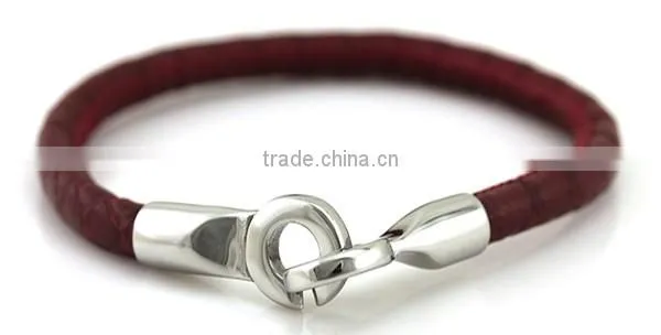 Burgundy Colour designer bangles men fashion