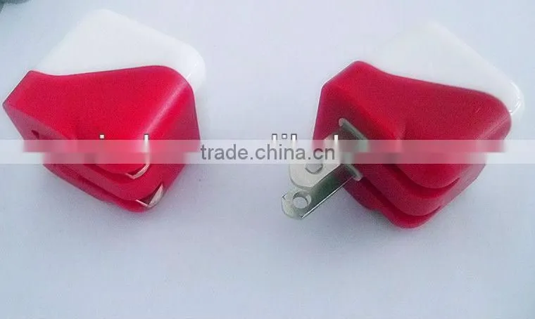 The POpular Colourful USB wall charger portable charger mobile charger DC 5v1000mA home charger for smartphone