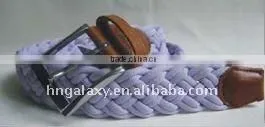 Women fashion weave belt