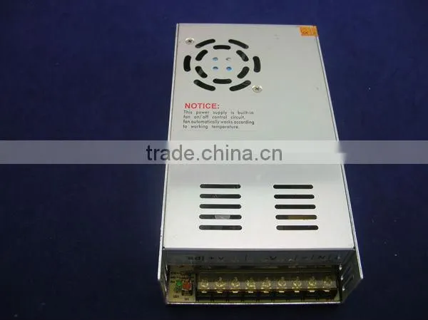 360W Switching Power Supply;88 ~ 264VAC input;12V/360W output, CE and ROHS approved