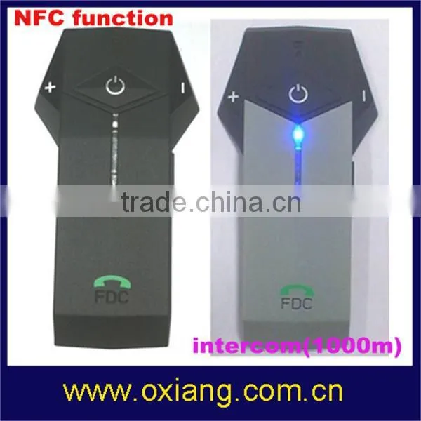 Motorcycle accessory helmet intercom wireless bluetooth headset/headphone