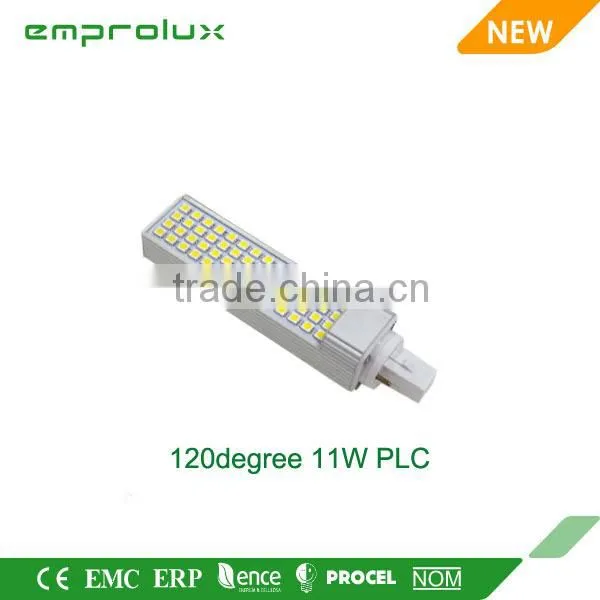 Factory sale 11W LED PL 4 pin g24 led bulb lamp