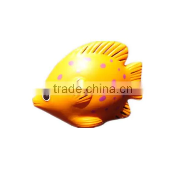 High quality PU various tropical fish shaped stress balls toy