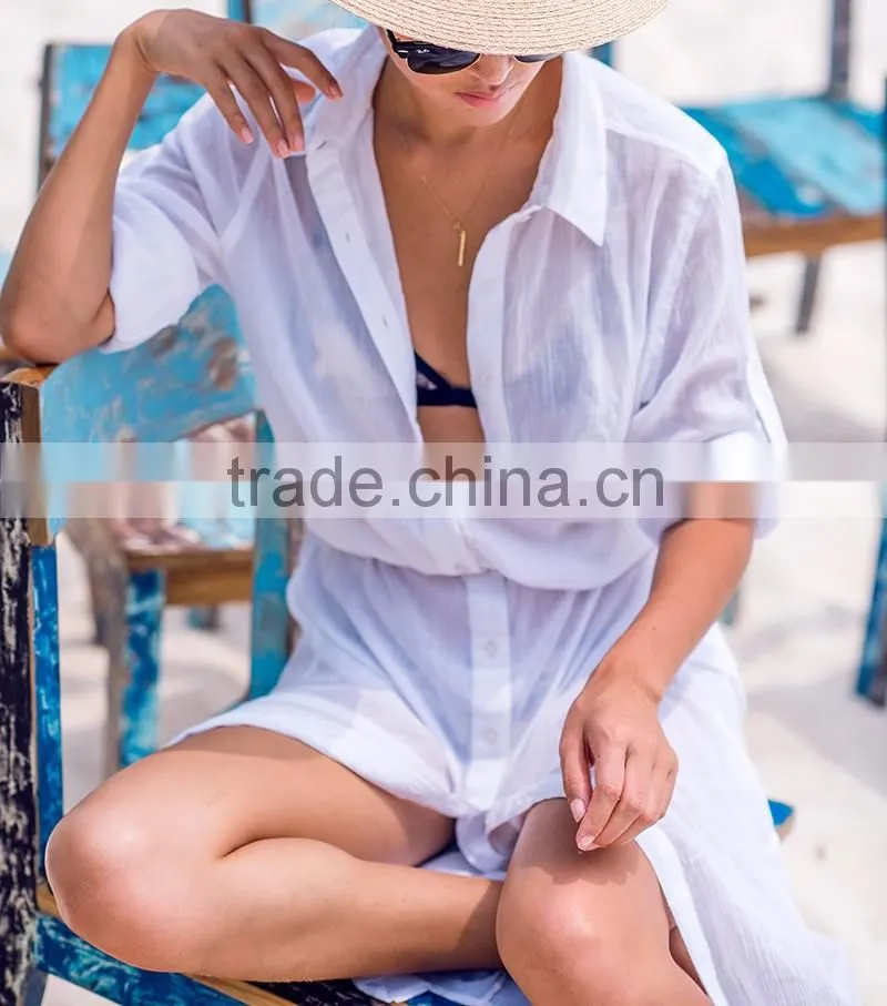 2016 hot selling swimsuit cover up summer beach dress