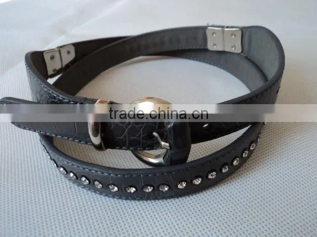 Genuine leather belt women