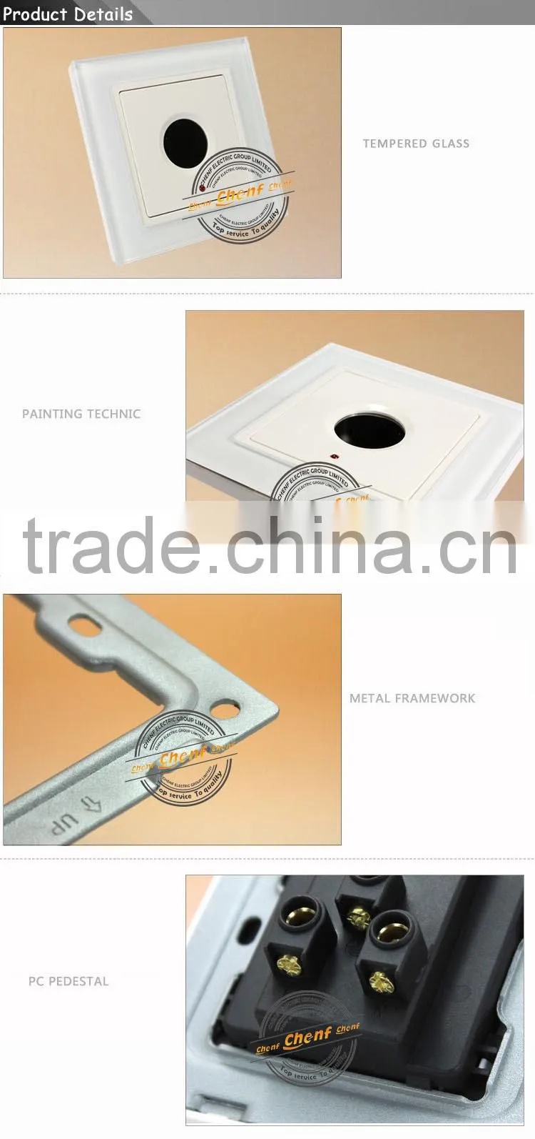 Cheaper Price 220V Touched time delay switch