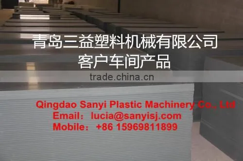 Reusable PVC Construction Formwork Extrusion Line, PVC Foam Board Machine, WPC Foam Board Production Line