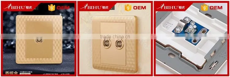 promotion TV socket single/double wall socket
