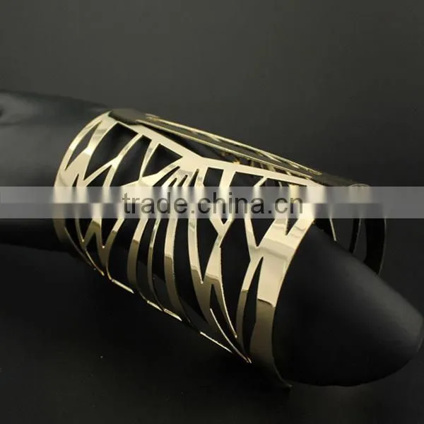gold metal cuff bracelet blank, heavy metal bracelets