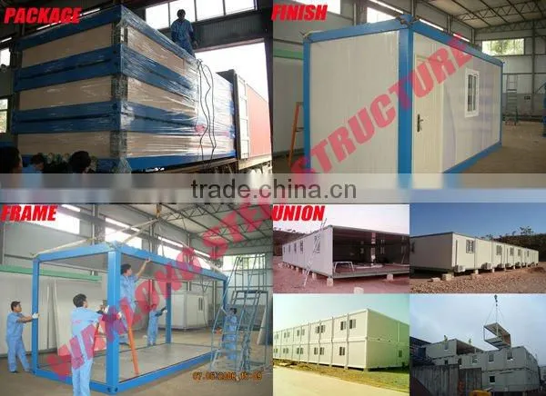 prefab container motel for holiday