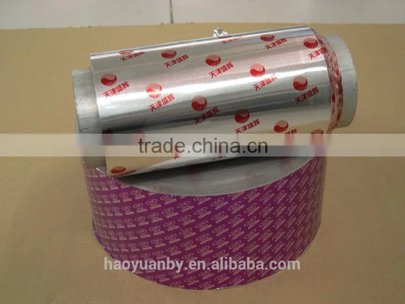 composited/ cornposit alumininm foil for hambueger or hotdog packing