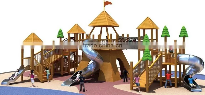 KAIQI GROUP high quality Wooden playground equipment for sale with CE,TUV certification