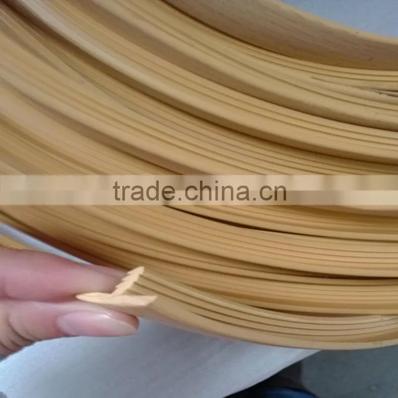 Profiled pvc edge banding for furniture accessory