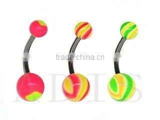 Acrylic belly ring