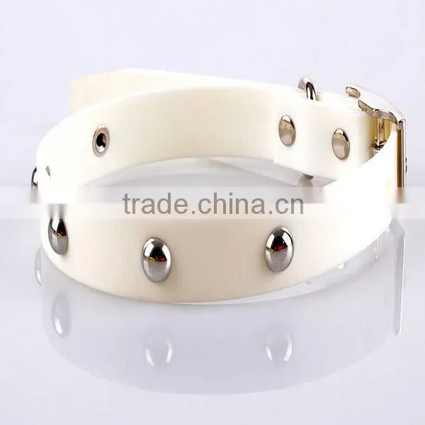 Popular TPU pet product Collar for dog with mushroom nail