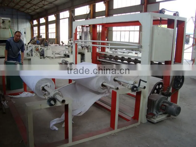 Paper cutting machine of pneumatic vertical