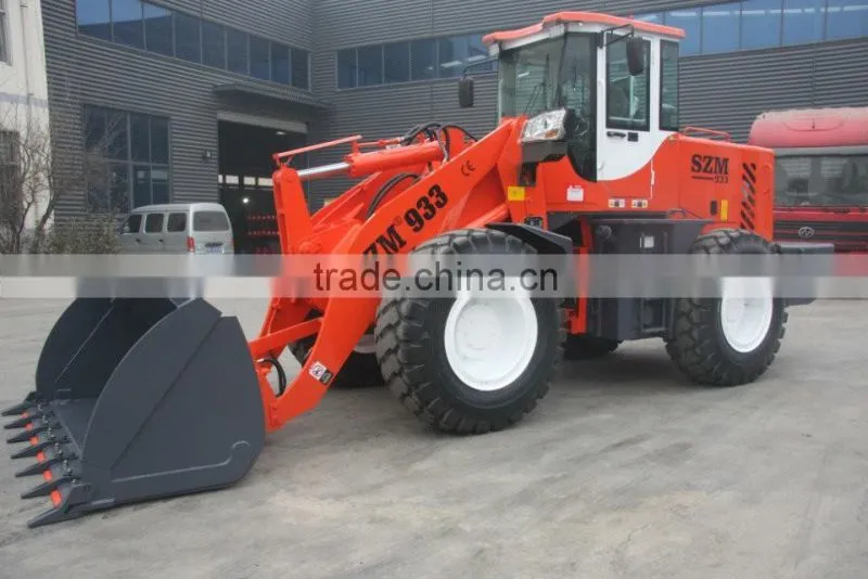 4.5 M high dumping height wheel loader 3 tons