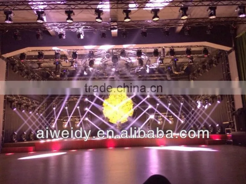 Indoor 108x3 watt IP20 LED PAR CAN light