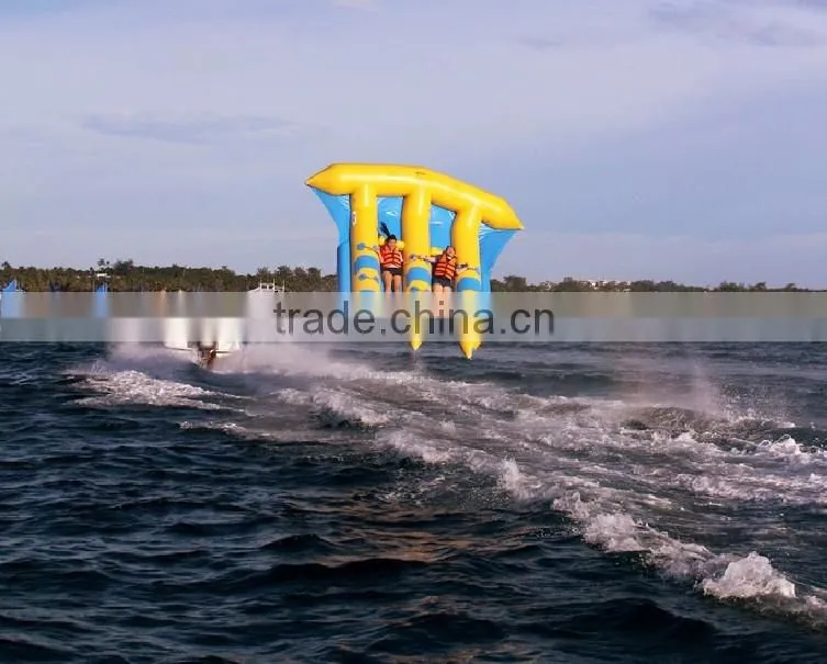 2016 funny commercial inflatable water toys, inflatable Fly Fish,Flying fish boat