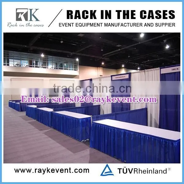 Wedding exhibition pipe and drape pipe and drape rental
