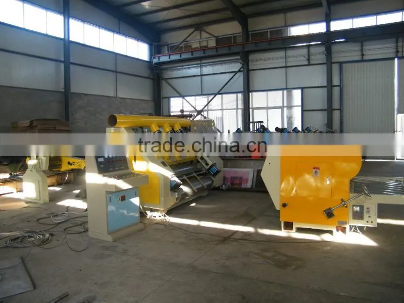single face machine corrugated mill roll stand machine for sale