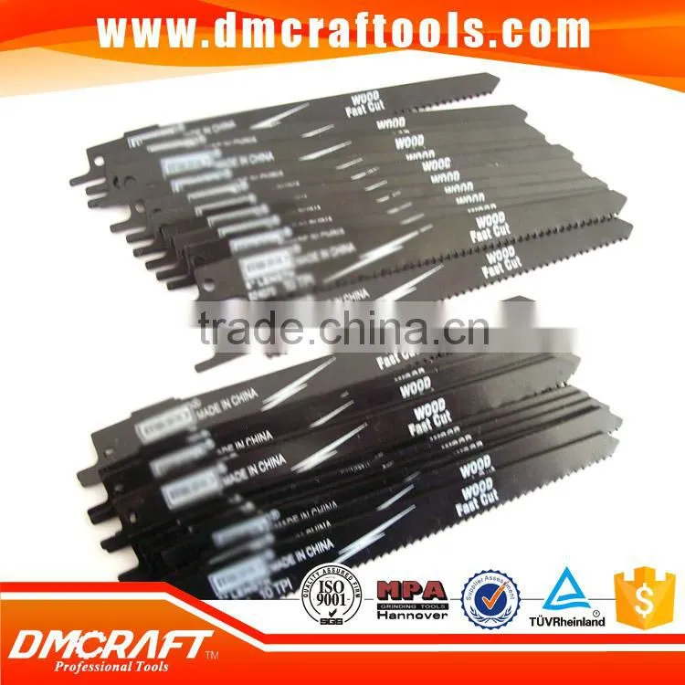 6" RECIPROCATING SAW BLADES 10 TPI FAST CUT WOOD