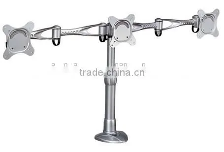 Hot selling aluminum alloy lcd monitor arm bracket for single monitor