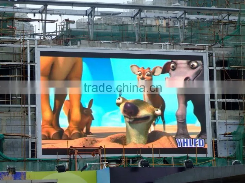 outdoor led billboard p10 full color led display screen