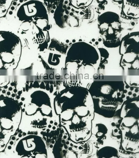 Computer Case Skulls Pattern Water Transfer Printing Hydro Graphics Film width 100cm GWA9-3