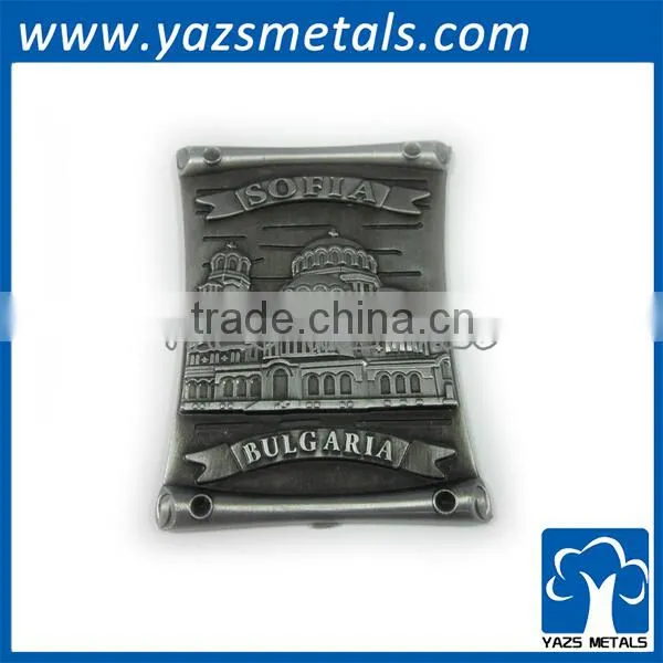 Custom metal refrigerator magnets