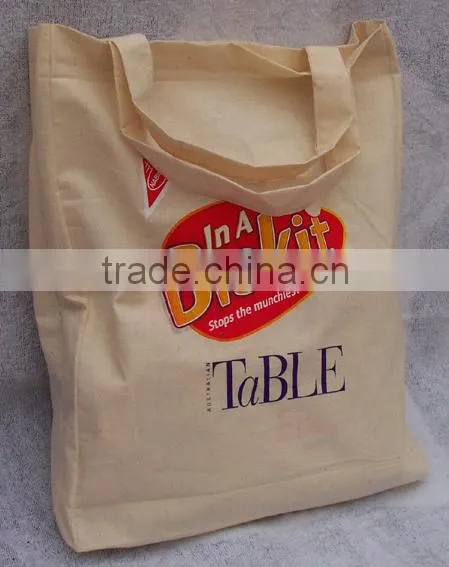 Recycled cotton canvas fabric designer bags/cotton tote bags
