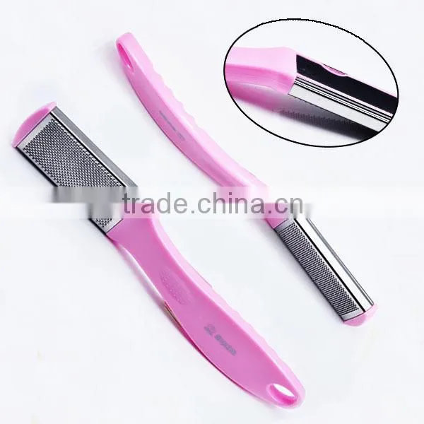 Double side metal and sandpaper foot file callus remover