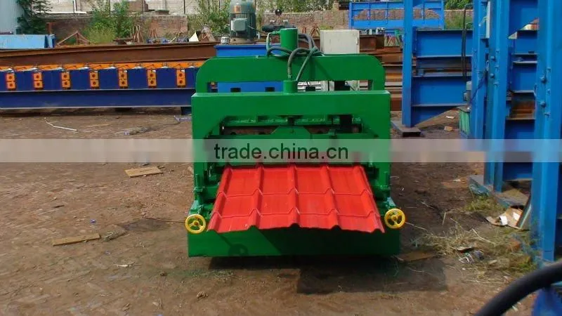 roof and wall forming machine