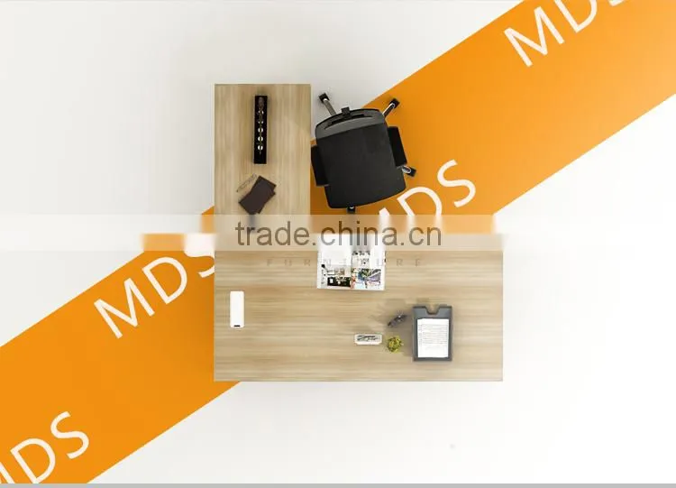 Made in china simple l shaped office desk