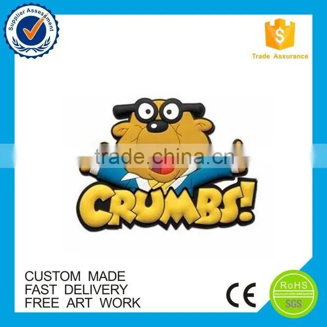 Manufaturer Business Gifts cartoon 3d pvc fridge magnet