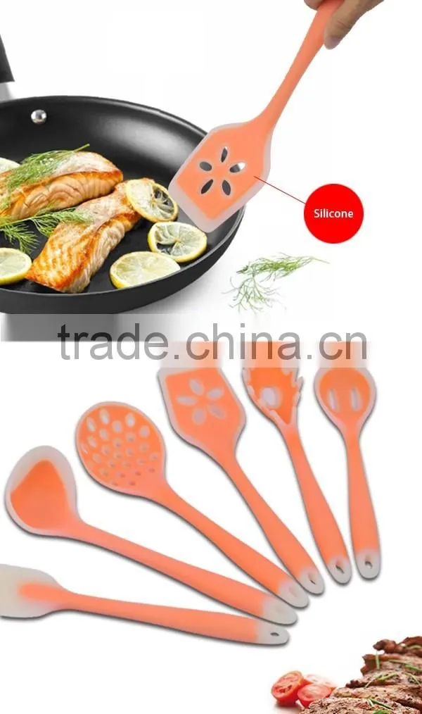 Professional Silicone kitchen Colorful Cooking Tools
