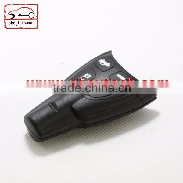 High Quatity Saab remote key shell Car Key saab soft 4 button romote key case saab fob