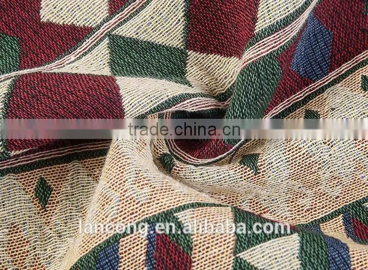 Shaoxing supplier Most popular Soild polyester geotextile sofa fabric