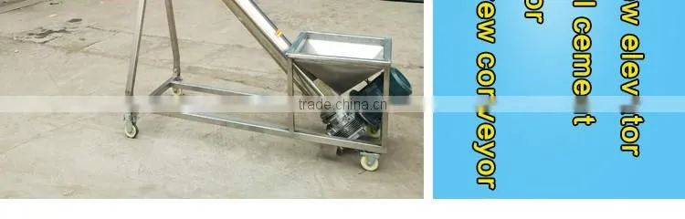 Beer malt Conveying, food grade spring conveyors