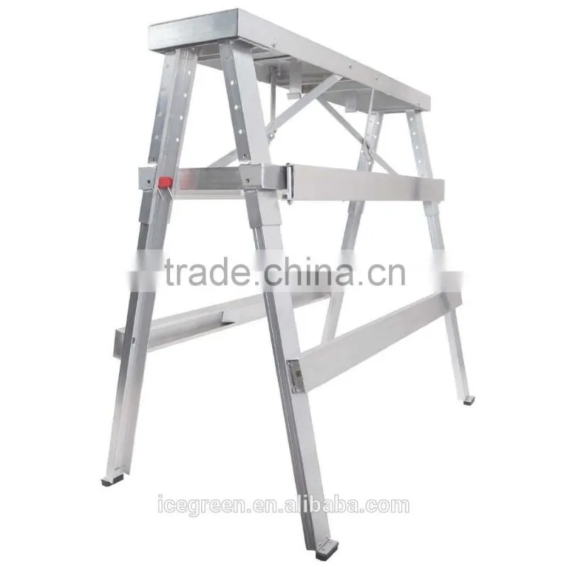 Adjustable Height Drywall Taping & Finishing Walk-Up Bench