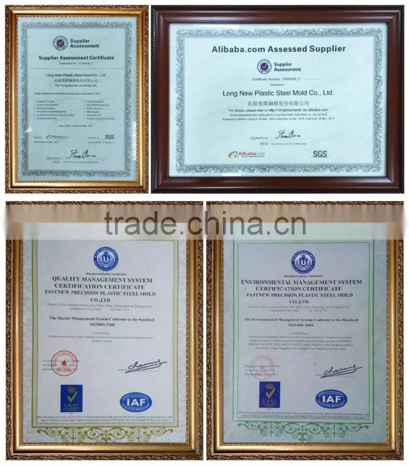 Newly and highly OEM Plastic assemble cover parts for customized