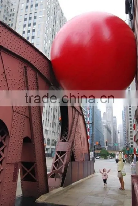 Giant Red Helium Balloon for Adverting Decoration/Air Balloon for Advertising Inflatable