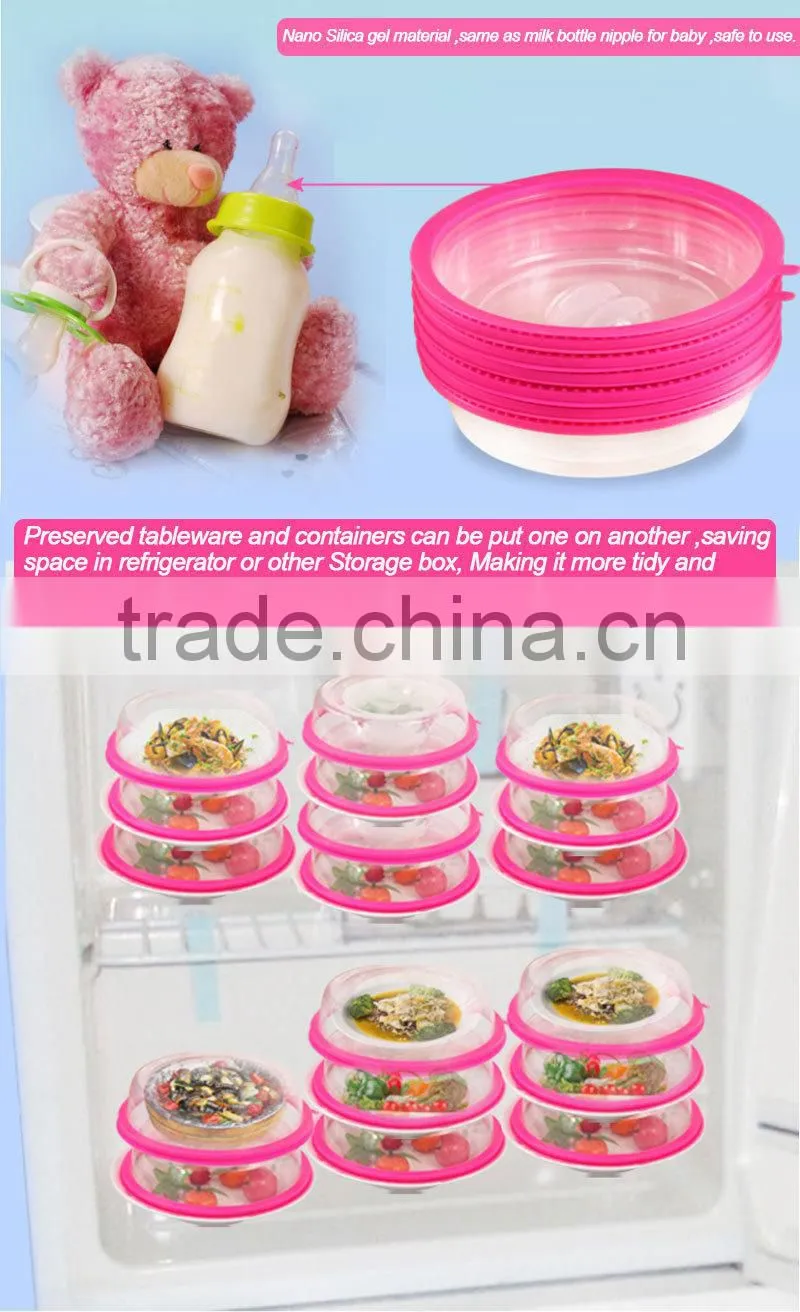 FDA&LFGB Food grade food fresh cover