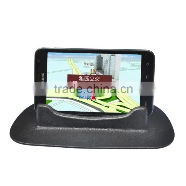 2015 new products promotion gifts smartphone car glass anti slip car pad silicone car mount holder