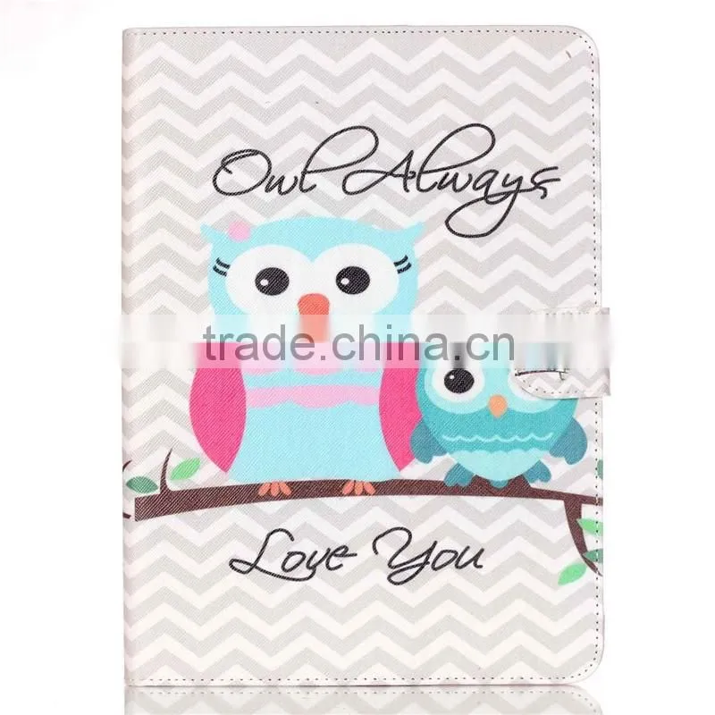 Hot Sale Canterbury Bell Design Leather Stand Holder Flip Cover For iPad Pro 9.7 Inch Tablet Leather Folio Case Wholesale